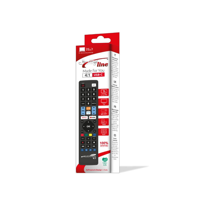 Programibilni daljinec MFY JL1771 USB 4v1